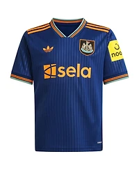 adidas Big Boys and Girls Blue Newcastle United 2025/26 Third Replica Jersey