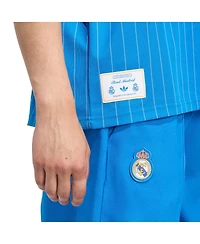 Adidas Men's and Women's Blue Real Madrid Terrace Icons Jersey