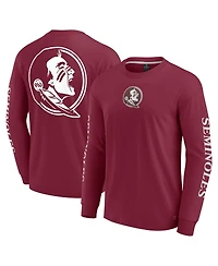 Fanatics Men's Garnet Florida State Seminoles Strive Long Sleeve T-Shirt