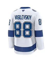 Fanatics Men's Andrei Vasilevskiy White Tampa Bay Lightning Away Premium Jersey