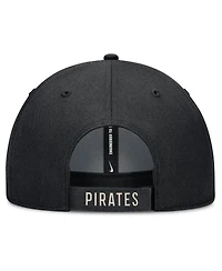 Nike Men's Black/Natural Pittsburgh Pirates Statement Club Performance Adjustable Hat