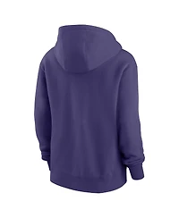Nike Women's Purple Baltimore Ravens Club Fleece Pullover Hoodie