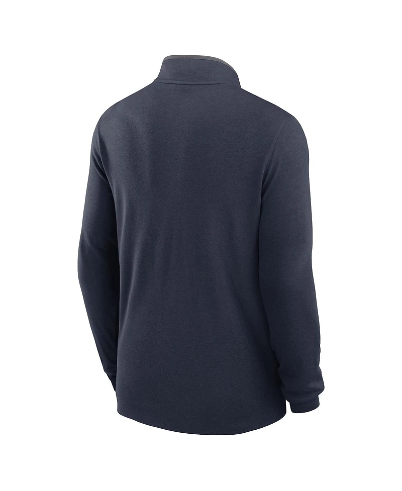 Nike Men's Navy Chicago Bears Lightweight Victory Performance Half-Zip Pullover