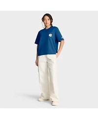 Nike Women's Royal Indianapolis Colts Rewind Pocket Boxy T-Shirt