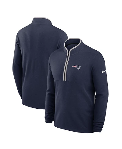 Nike Men's Navy New England Patriots Lightweight Victory Performance Half-Zip Pullover