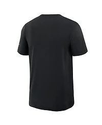 Nike Men's Black Pittsburgh Steelers Left End Run Slub Performance T-Shirt