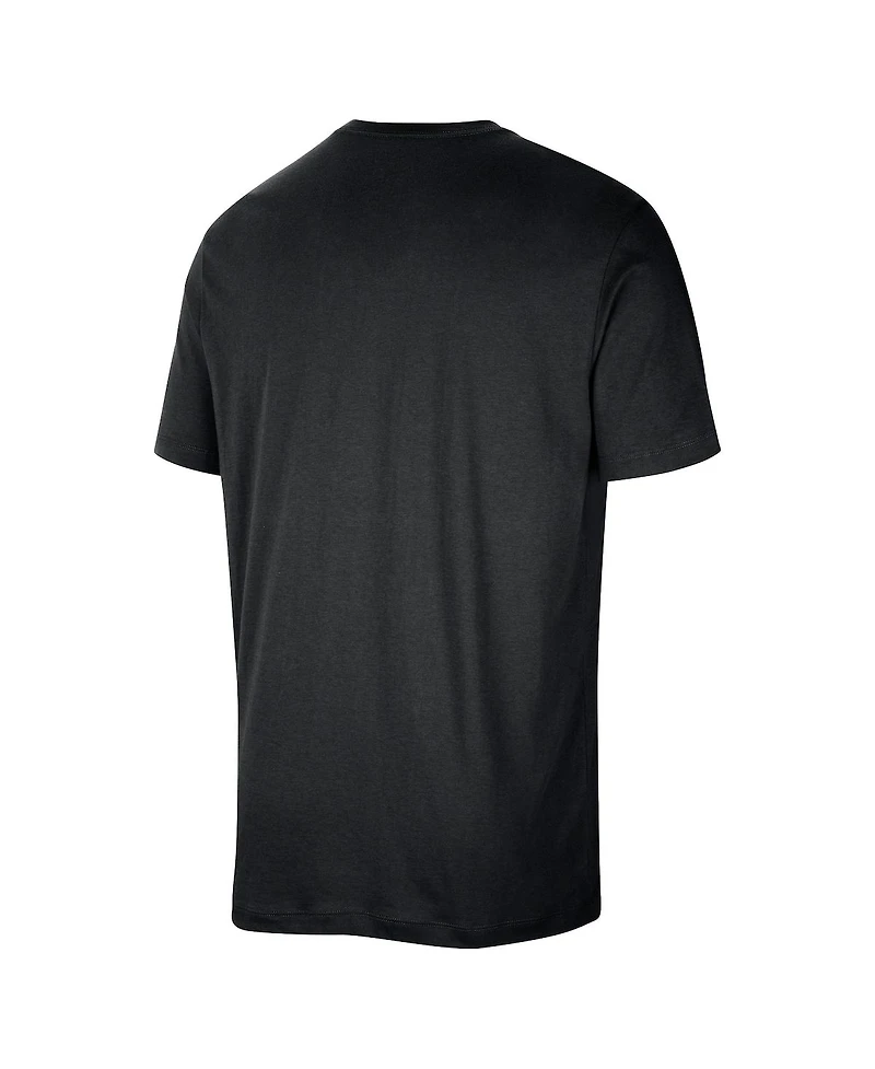 Nike Men's Black Golden State Warriors Authentic Practice T-Shirt