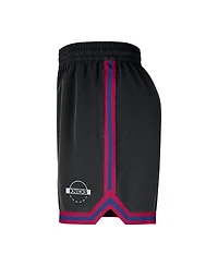 Nike Men's Black New York Knicks Authentic Practice Dna Woven Performance Shorts