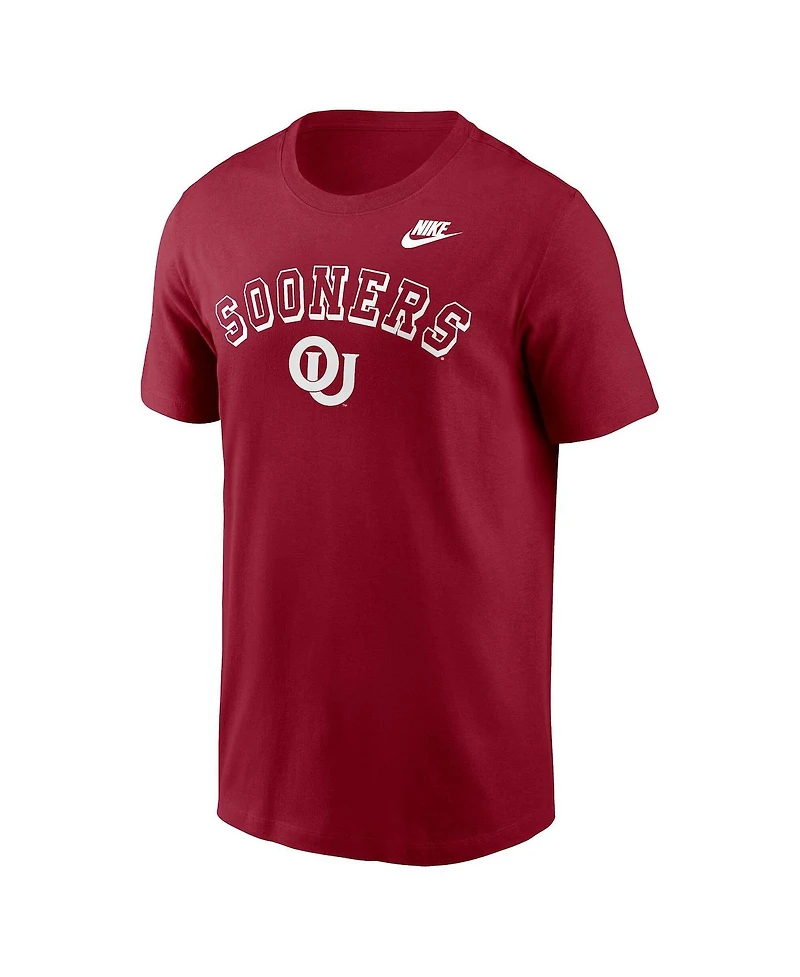 Nike Men's Crimson Oklahoma Sooners Legacy Nickname T-Shirt