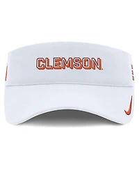 Nike Men's White Clemson Tigers 2025 On-field Gameday Performance Ace Adjustable Visor Hat