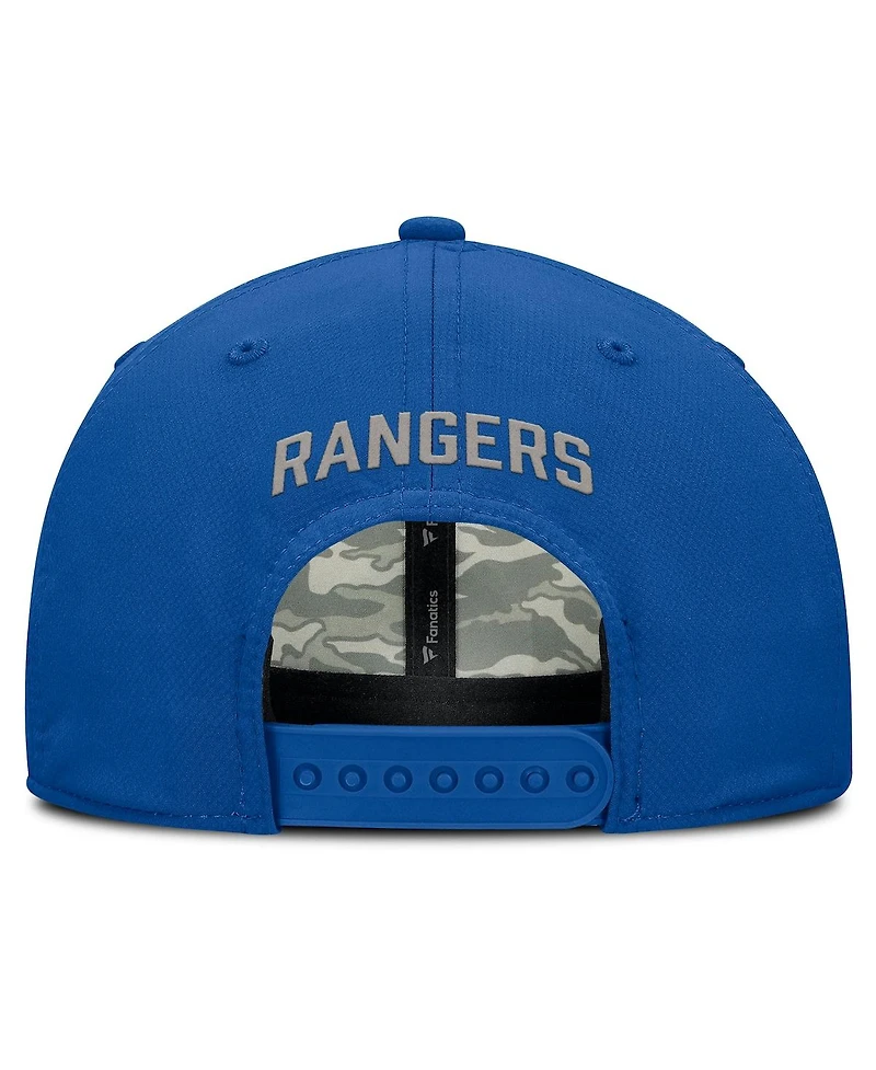 Fanatics Men's Blue New York Rangers Homage Adjustable Hat