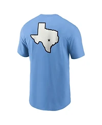 Nike Men's Valor Blue Texas Longhorns Record Shattered 2-Hit T-Shirt