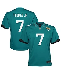 Nike Big Boys and Girls Brian Thomas Jr. Teal Jacksonville Jaguars Team Game Jersey
