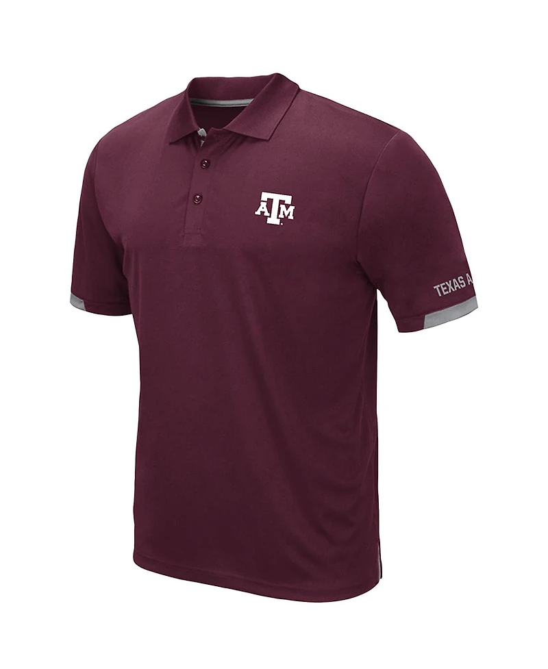 Colosseum Men's Maroon Texas A&M Aggies Santry Polo Shirt