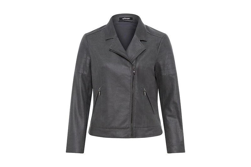 Olsen Women's Coated Biker Jacket