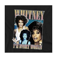 Logovision Men's Whitney Houston Every Woman T Shirt