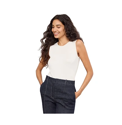 M.m.LaFleur Women's Paige Tank - Ribbed Pima Cotton