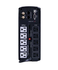 CyberPower Intelligent Lcd BRG1000AVRLCD 10 Outlet 1000VA 600W Surge Protection and Battery Backup Mini-Tower Ups System