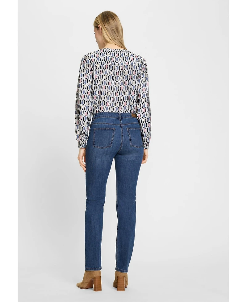 Olsen Lisa Fit Straight Jeans