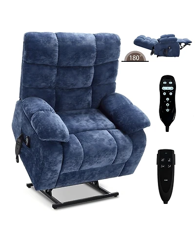 Boyel Living Power Lift Recliner Chair Recliners for Elderly with Heat and Massage Recliner Chair
