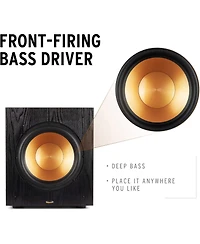 Klipsch Sub-100-black Synergy Black Label Subwoofer Speaker (2018)