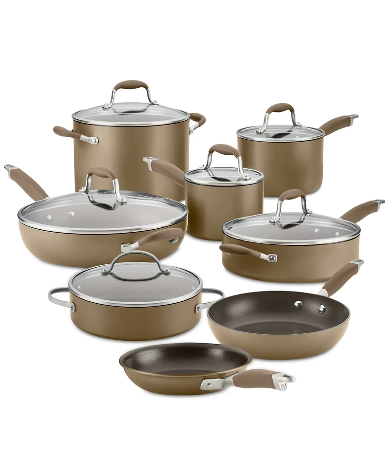 Anolon Advanced Home Nonstick Hard-Anodized 14-Pc. Cookware Set