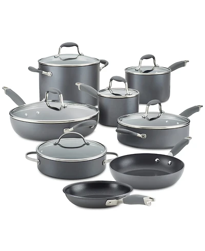 Anolon Advanced Home Nonstick Hard-Anodized 14-Pc. Cookware Set