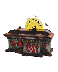 Department 56 Village Fly By Night Diner Accessory