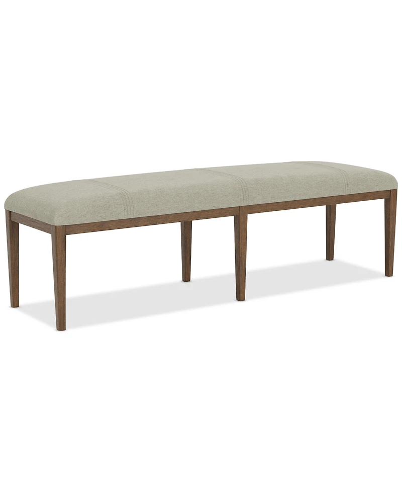 Davie Cracked Oak Dining Bench