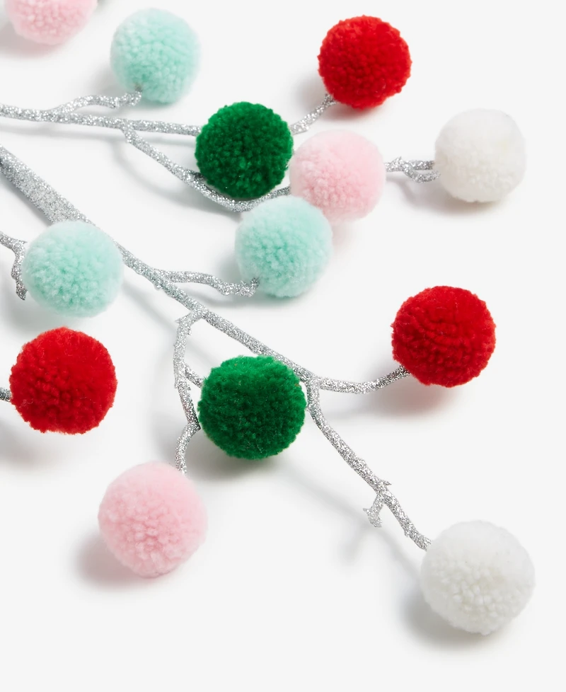 Holiday Lane Whimsy Pom Pom Pick, Macy's Exclusive
