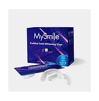 MySmile Prefilled Teeth Whitening Trays Kit, 12% Hydrogen Peroxide, Non-Liquid Gel Technology Tooth Whitening Trays, Whiten Teeth Faster, 7X Whitening