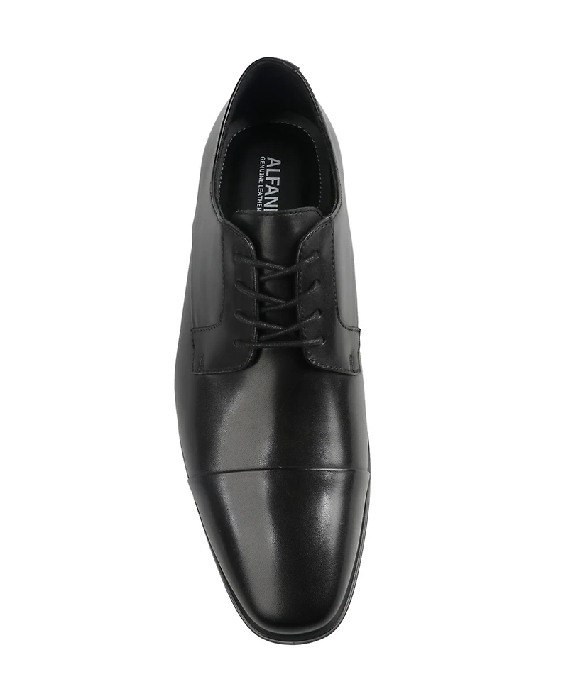 Alfani Men's Jovann Genuine Leather Lace Up Dress Shoes, Macy's Exclusive