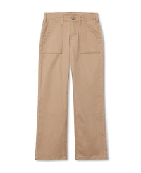 Lands' End Girls Woven Utility Cargo Pant with Pockets
