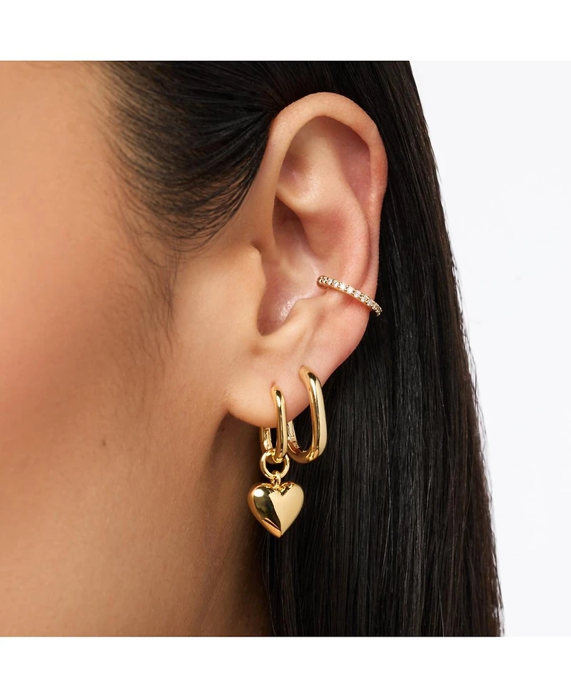 Ana Luisa Heart Earrings