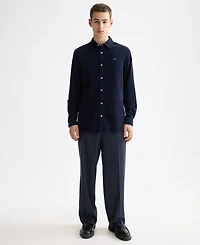 Scotch & Soda Men's Regular Fit Chest Embroidered Shirt