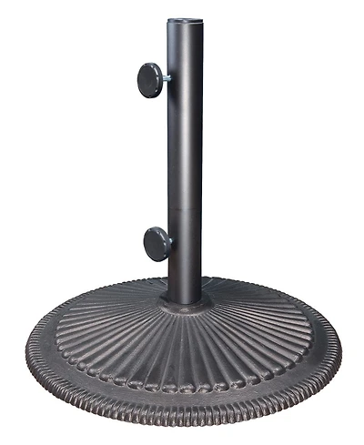 Mondawe 50lb Round Cast Iron Patio Umbrella Base