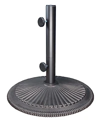 Mondawe 50lb Round Cast Iron Patio Umbrella Base