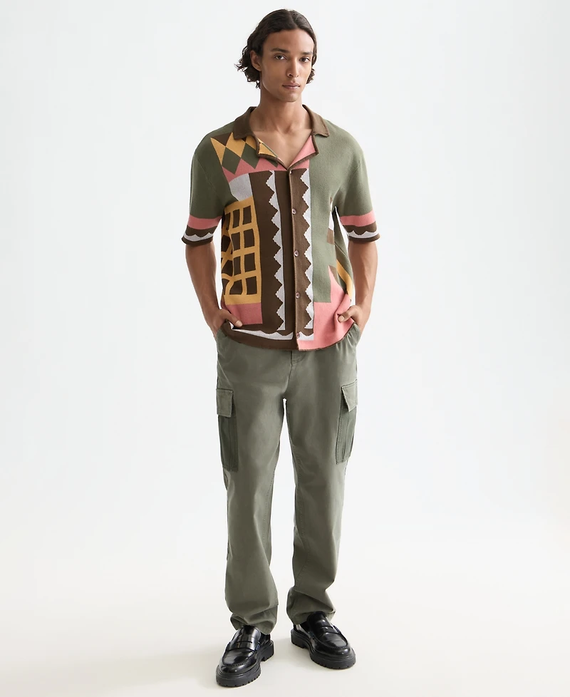 Scotch & Soda Men's Short Sleeve Shirt