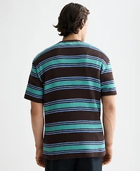 Scotch & Soda Men's Waffle Stripe Short Sleeve T-Shirt