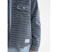 Scotch & Soda Men's Long Sleeve Striped Overshirt