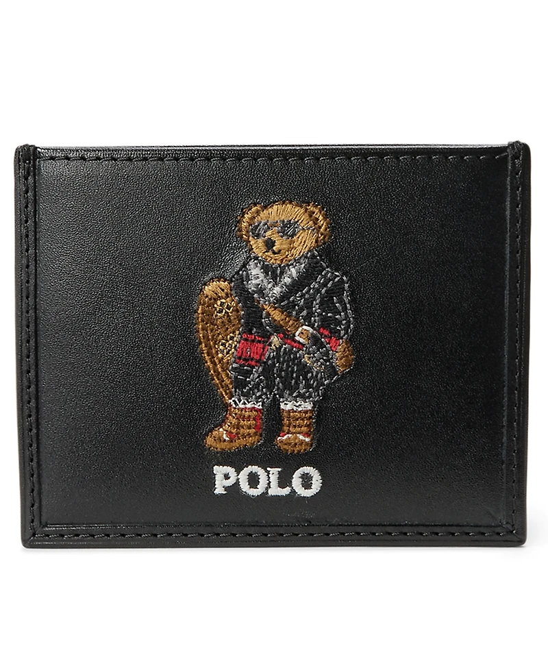 Polo Ralph Lauren Polo Bear Leather Card Case