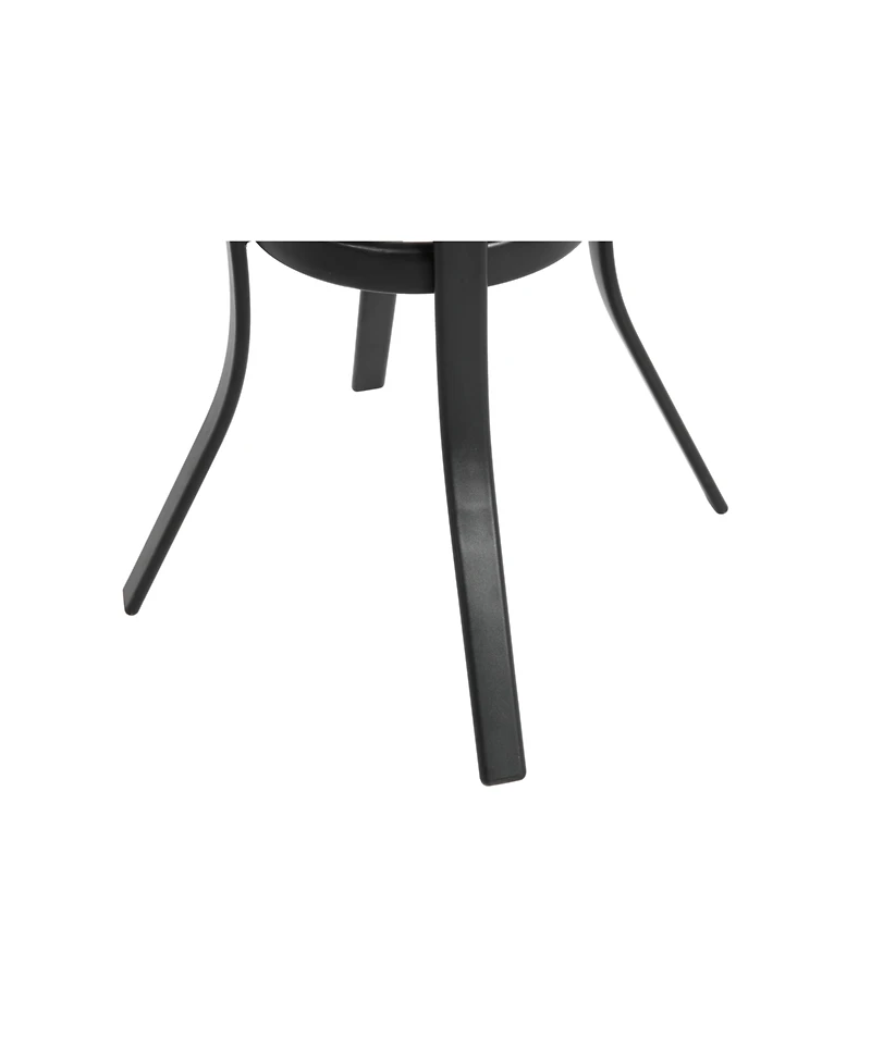 Flynama 3 Pieces Outdoor Bar Stools Set,Rattan Bar Chairs,with glass table top, Wicker Bar Stools for Backyard, Garden, Pool, Balcony and Deck, Brown