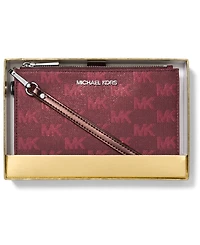 Michael Kors Women's Jet Set Double Zip Wristlet