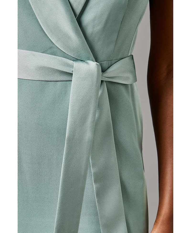Coast Women's Tux Satin Midi Dress