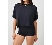 WeWoreWhat Women's Cropped Sleep Tee