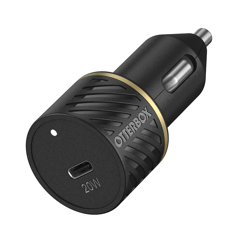 OtterBox Fast Charge 20W Usb C Pd Car Charger-Black