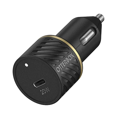 OtterBox Fast Charge 20W Usb C Pd Car Charger-Black