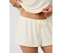 WeWoreWhat Women's Sleep Pull-On Shorts