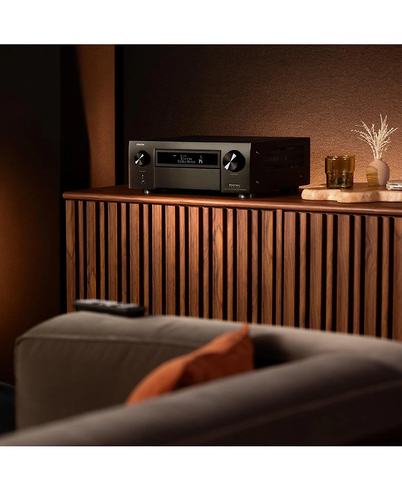 Denon Avr-X6800H 11.4 Channel 8K Receiver with AudioQuest Sky 3m Hdmi Cable