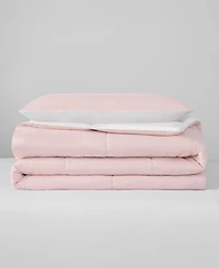 Juicy Couture Box Stitch Reversible 2-Pc. Comforter Set, Twin/Twin Xl